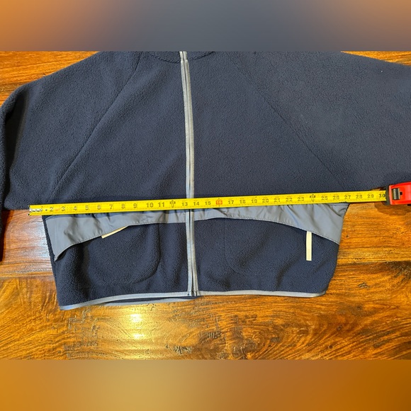 NWT! WOMEN'S NIKE SPORTSWEAR HIGH-PILE SHERPA JACKETS, DIFFUSED BLUE Size XL - Picture 15 of 16